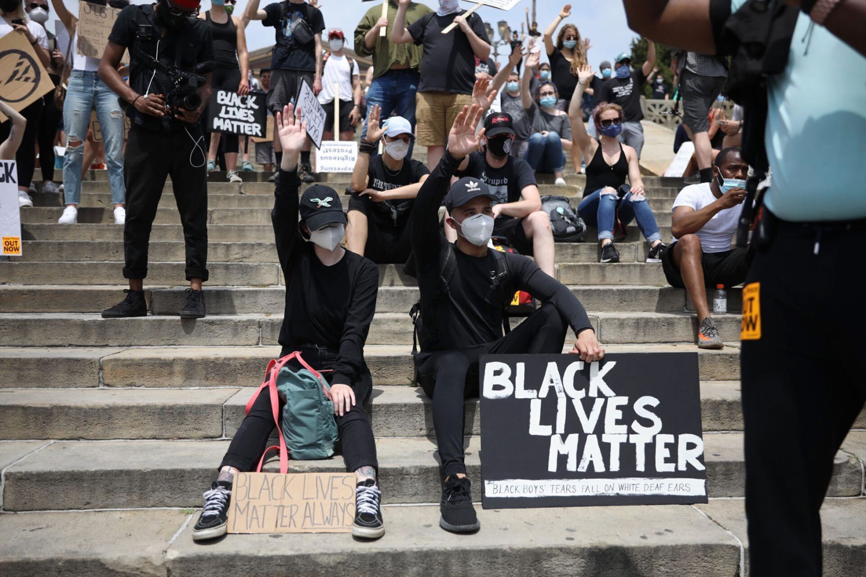 America Protests Philaledelphia